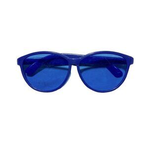 Blue Round Frame 100% UV Toddler Sunglasses